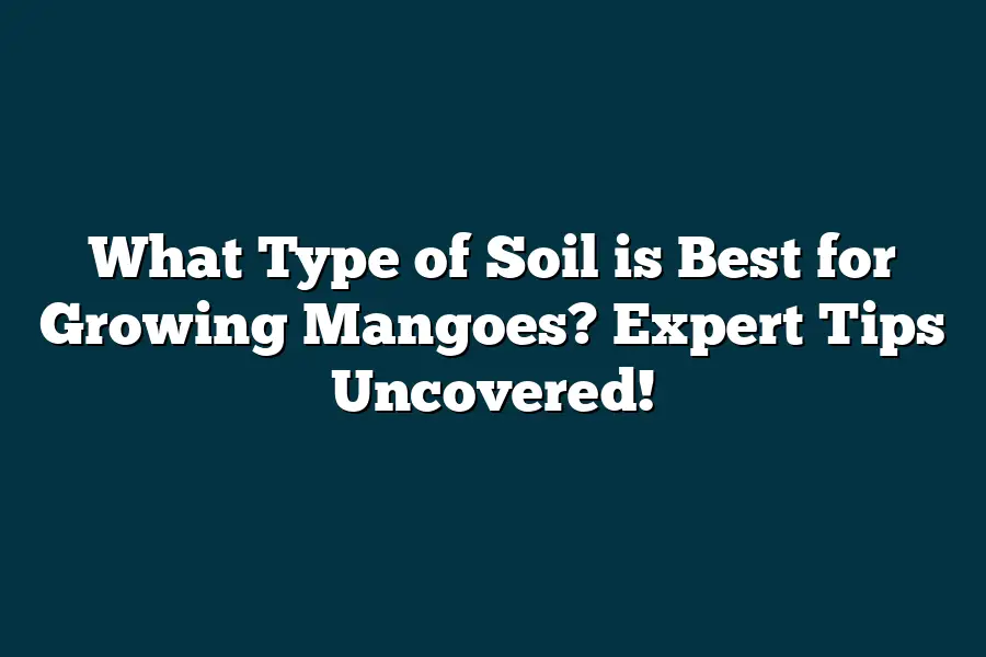 What Type of Soil is Best for Growing Mangoes? Expert Tips Uncovered